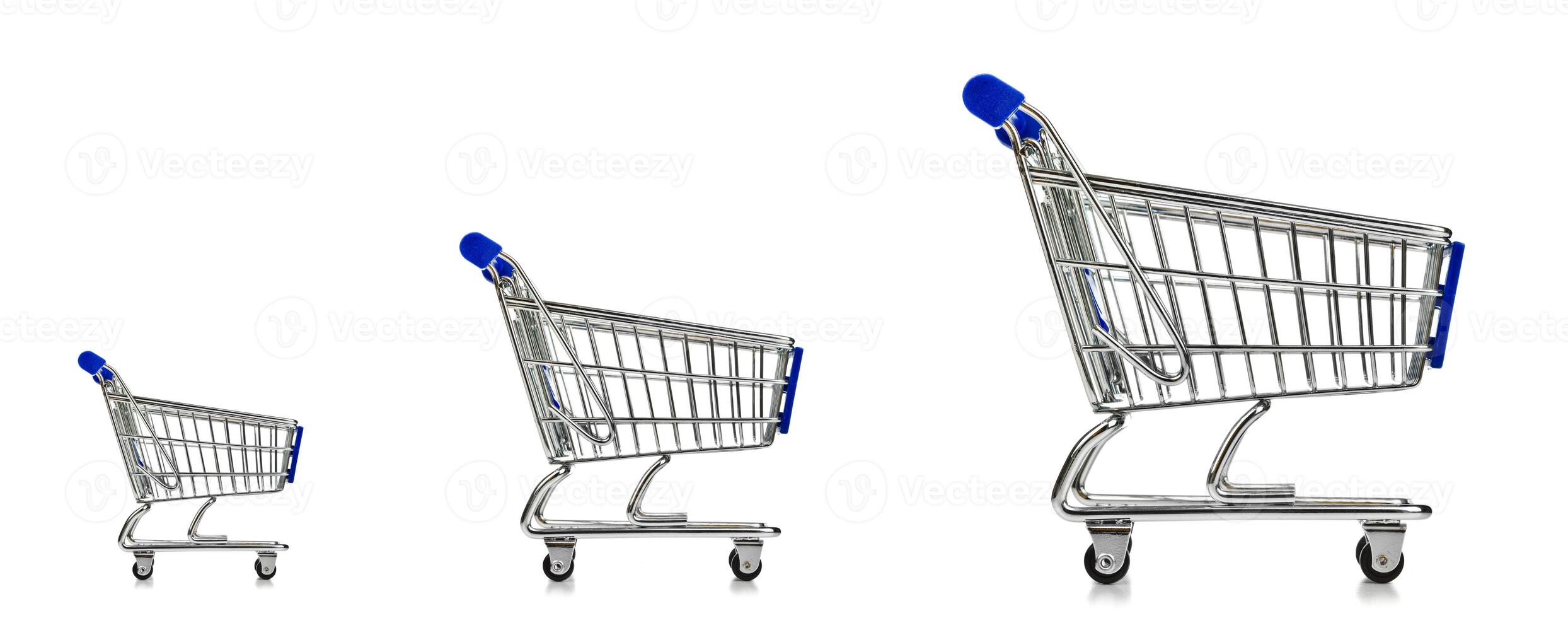 Shopping Cart Three Sizes photo