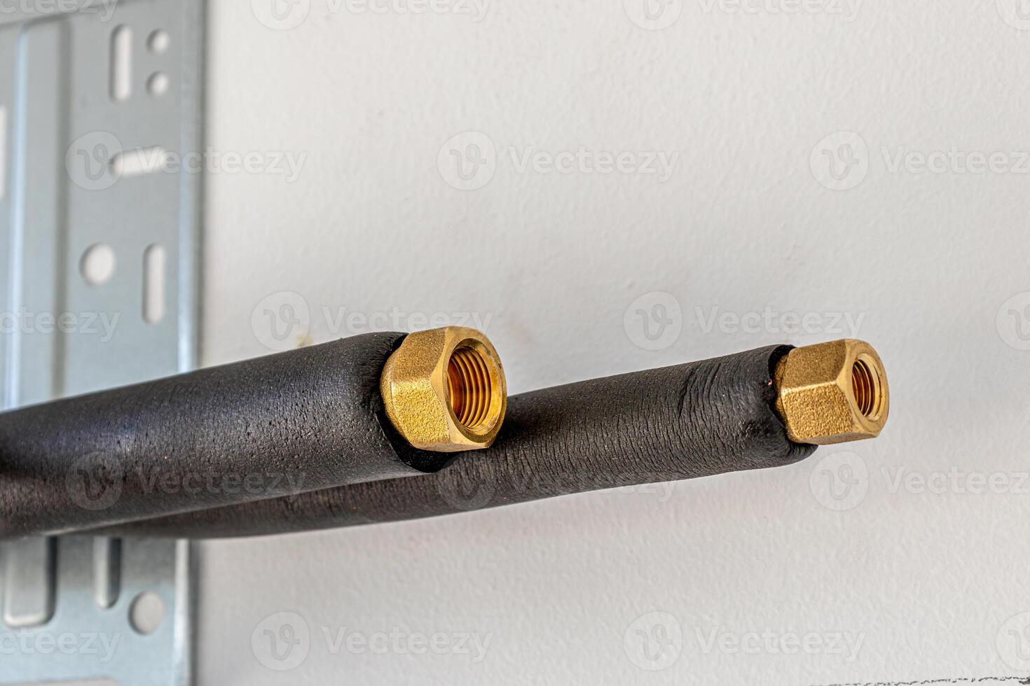 Installing an air conditioner in an apartment office, Lviv Ukraine 08.04.24 photo