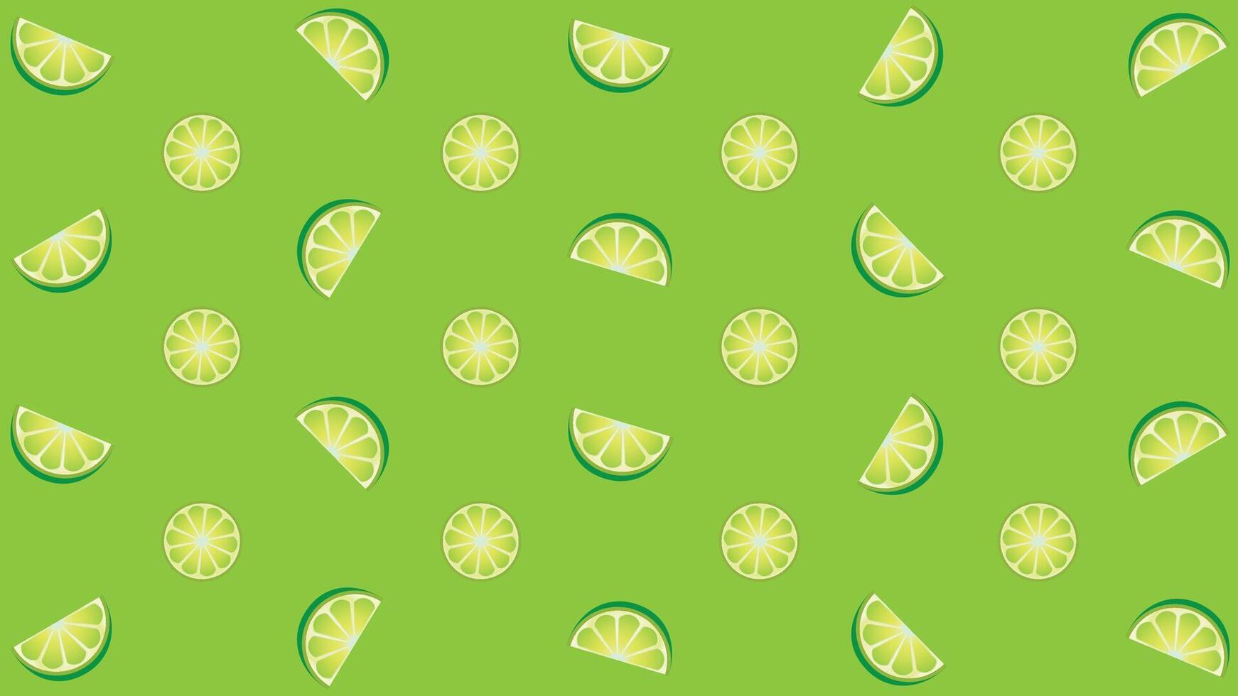 Floating background image of Lemon slices.Applicable for advertising. vector