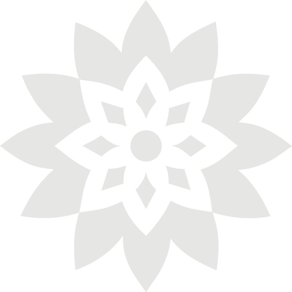 Simple side mandala design vector
