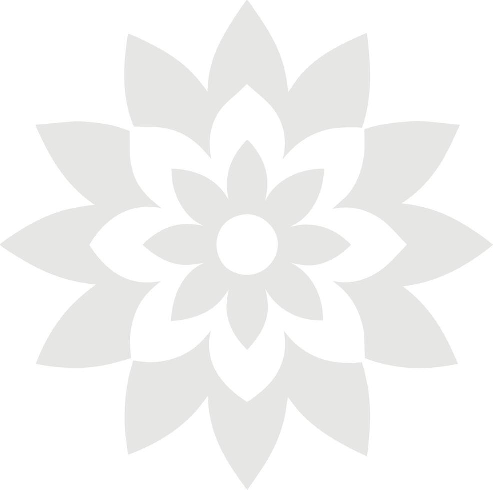 Simple side mandala design vector