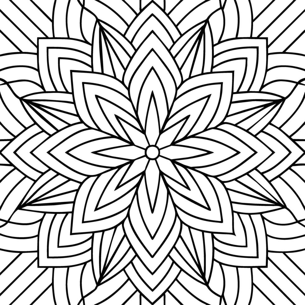 negro y blanco modelo diseño ,floral diseño vector