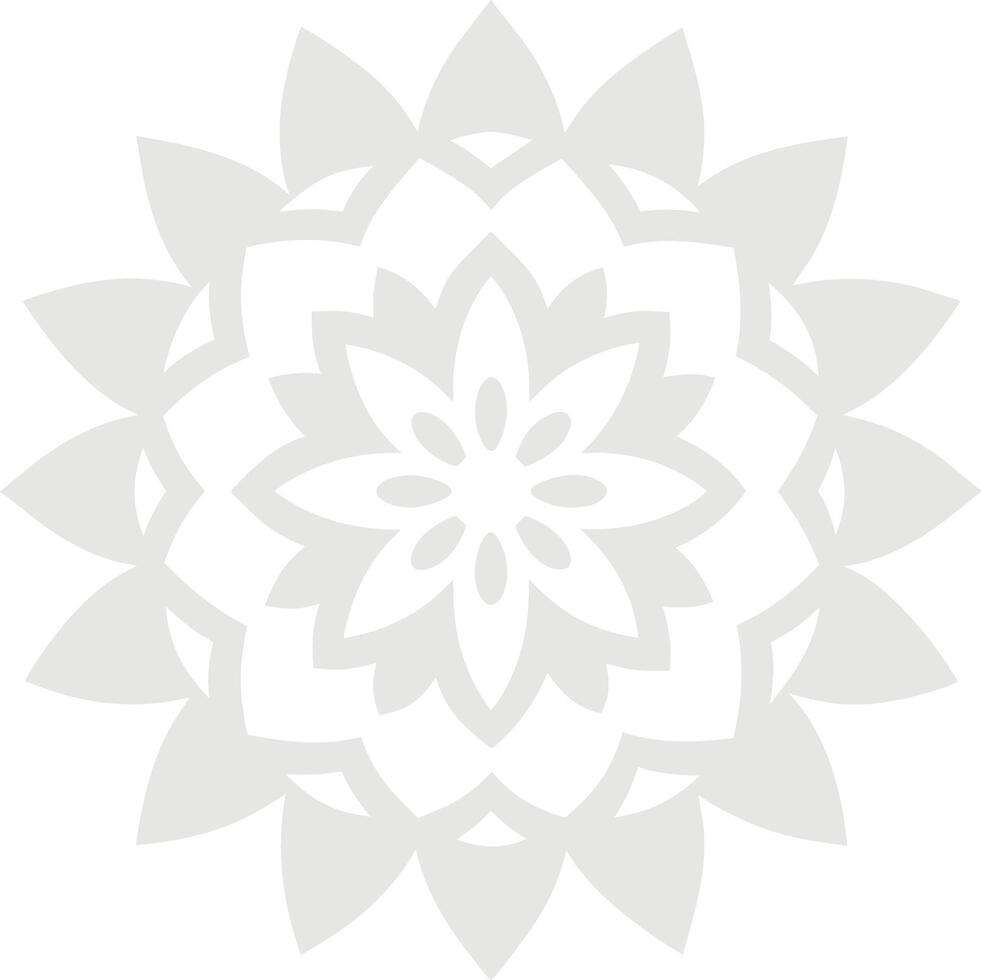 Simple side mandala design vector