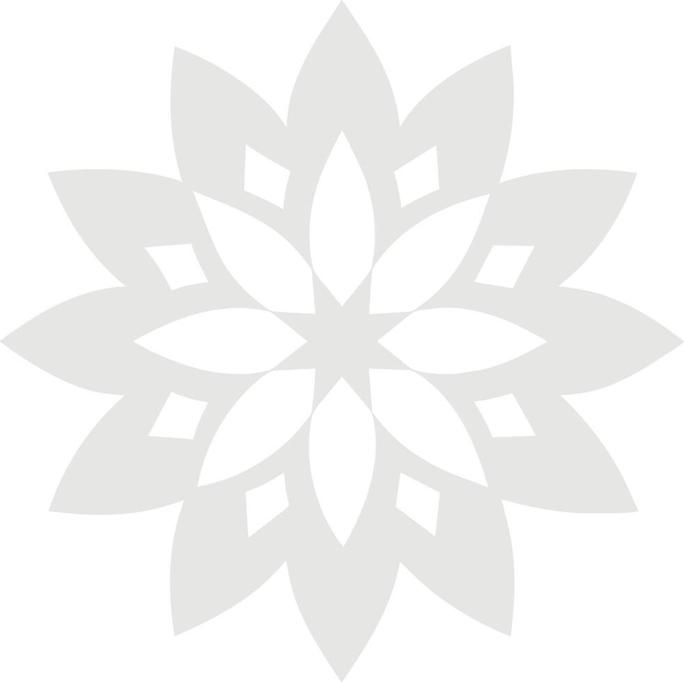 Simple side mandala design vector