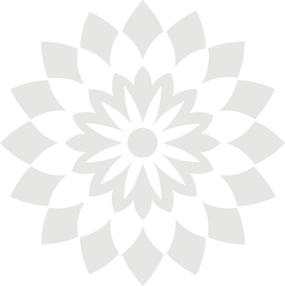Simple side mandala design vector