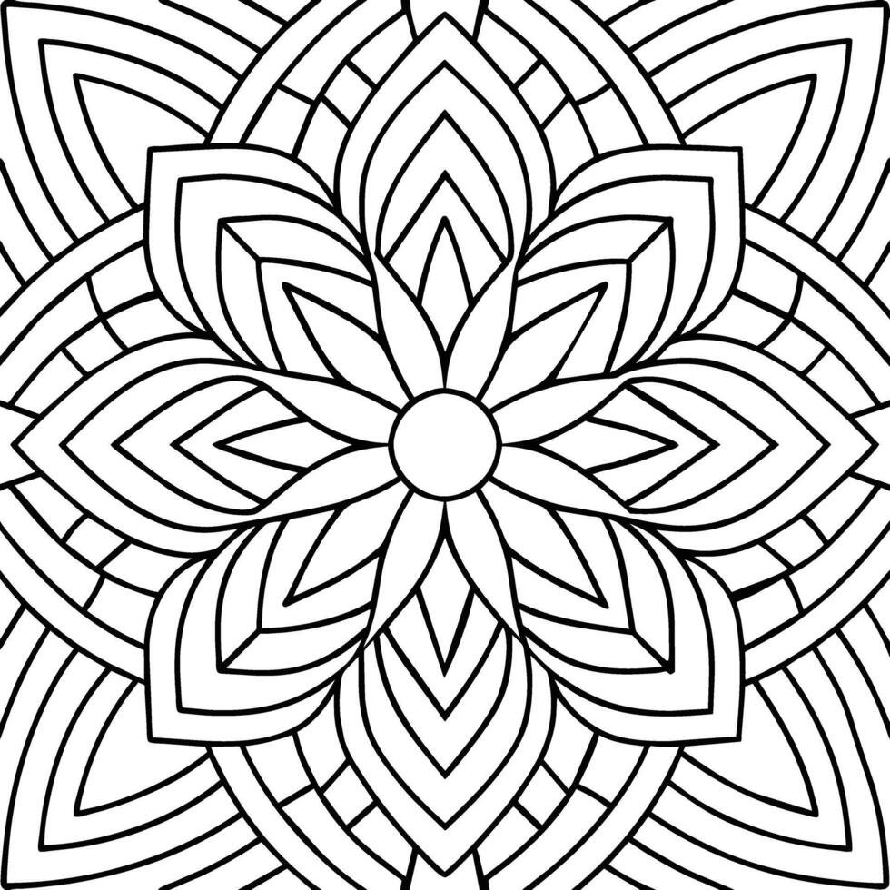 negro y blanco modelo diseño ,floral diseño vector