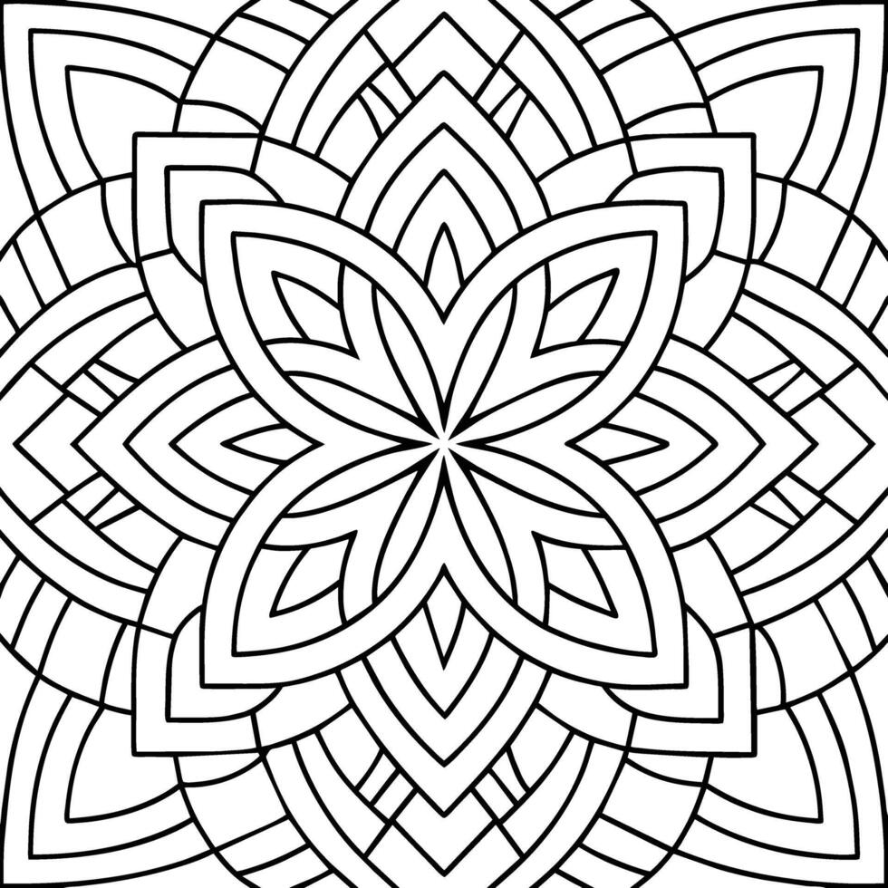 Black and white pattern design ,floral design vector