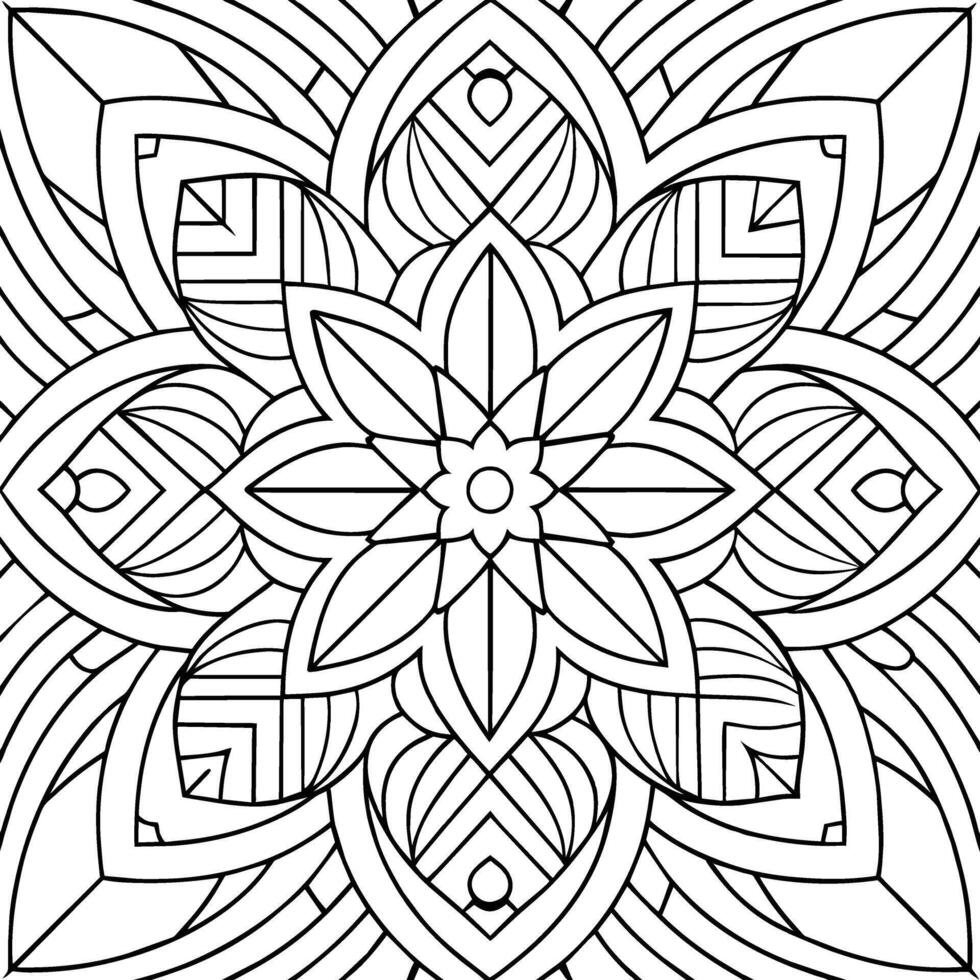 negro y blanco modelo diseño ,floral diseño vector