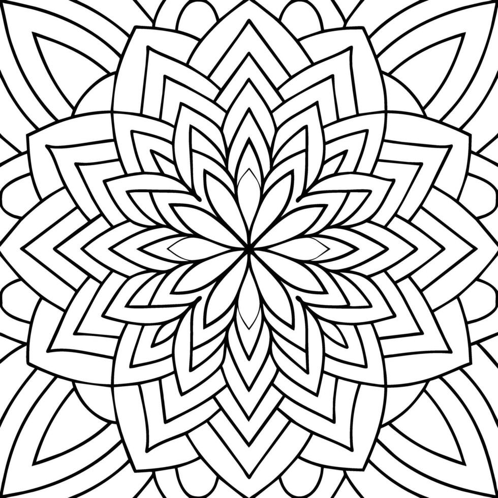 simple black and white pattern design vector