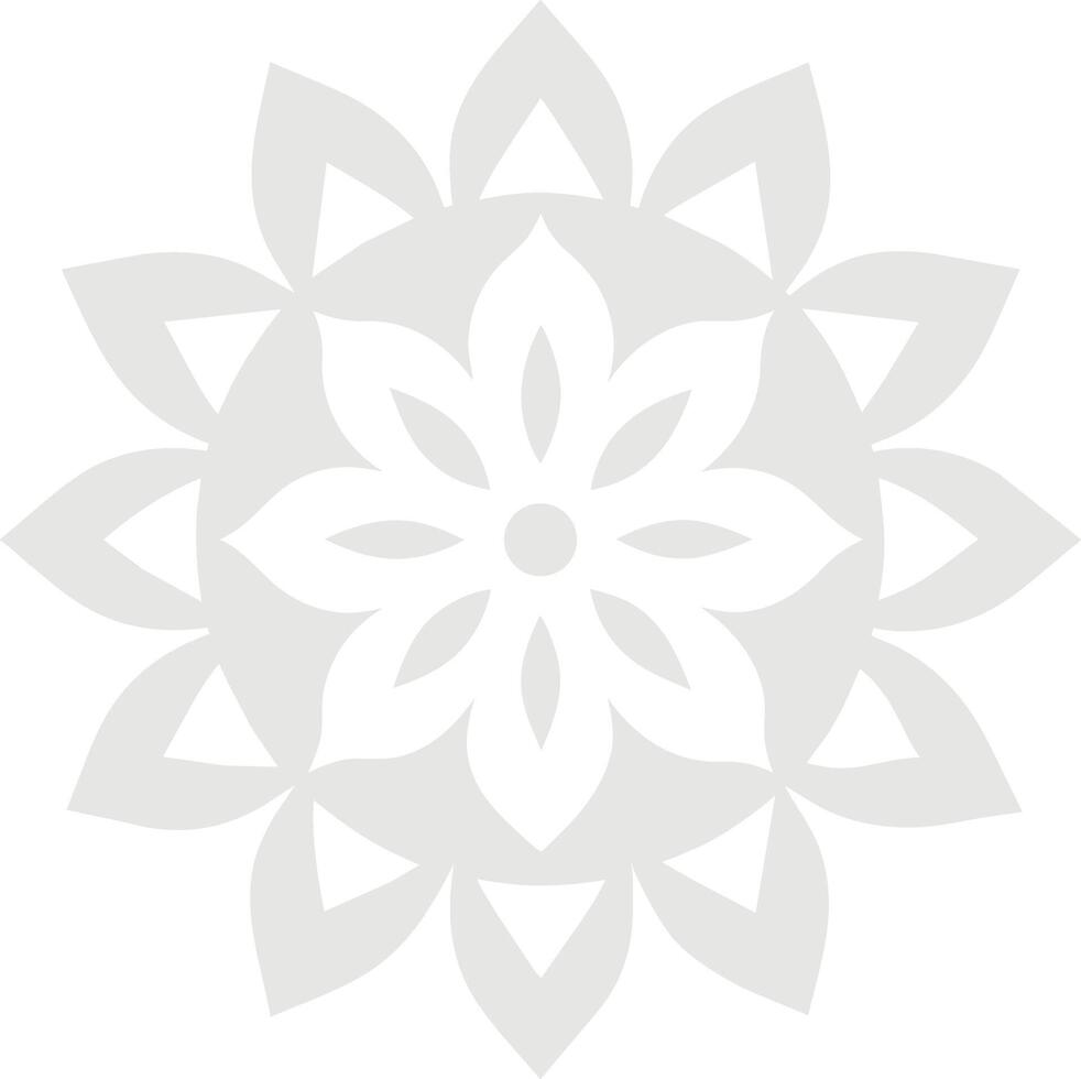 Simple side mandala design vector