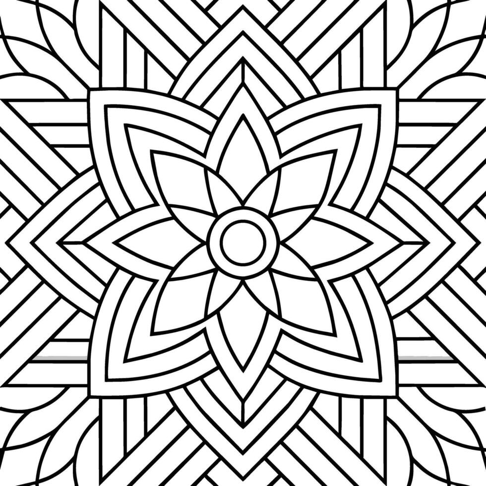 Black and white pattern design ,floral design vector