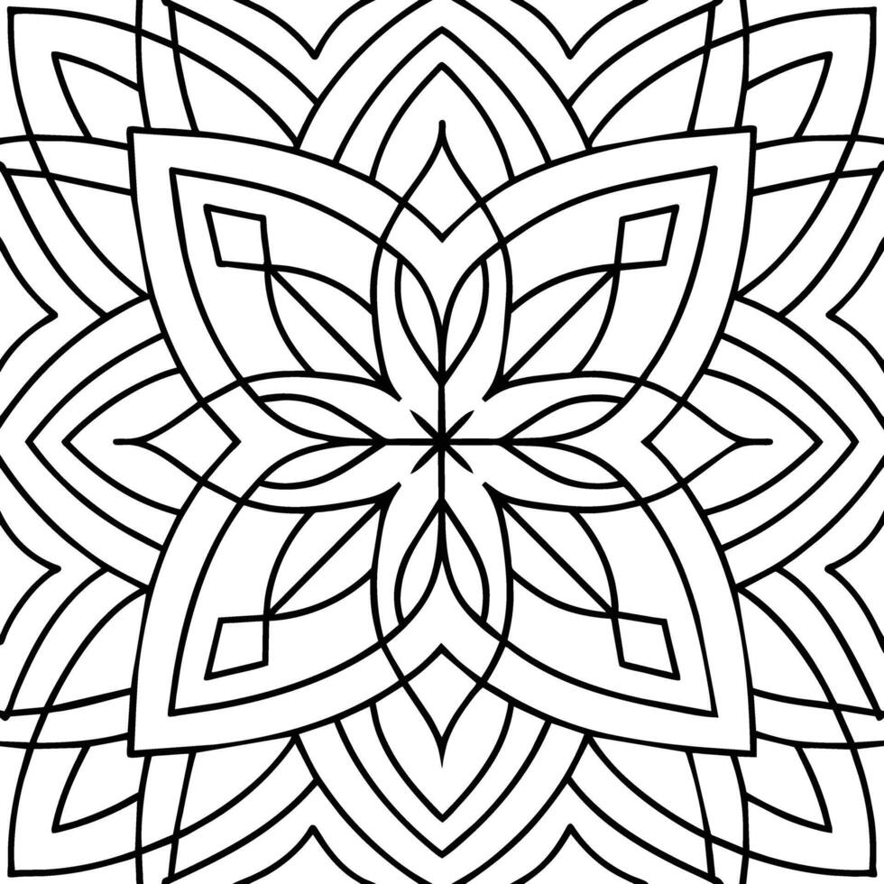 negro y blanco modelo diseño ,floral diseño vector