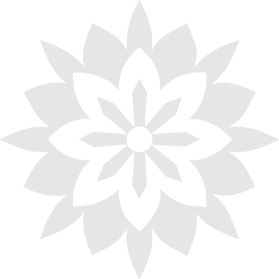 Simple side mandala design vector