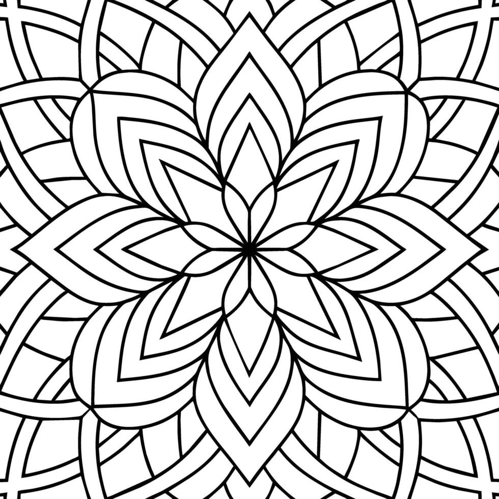 negro y blanco modelo diseño ,floral diseño vector