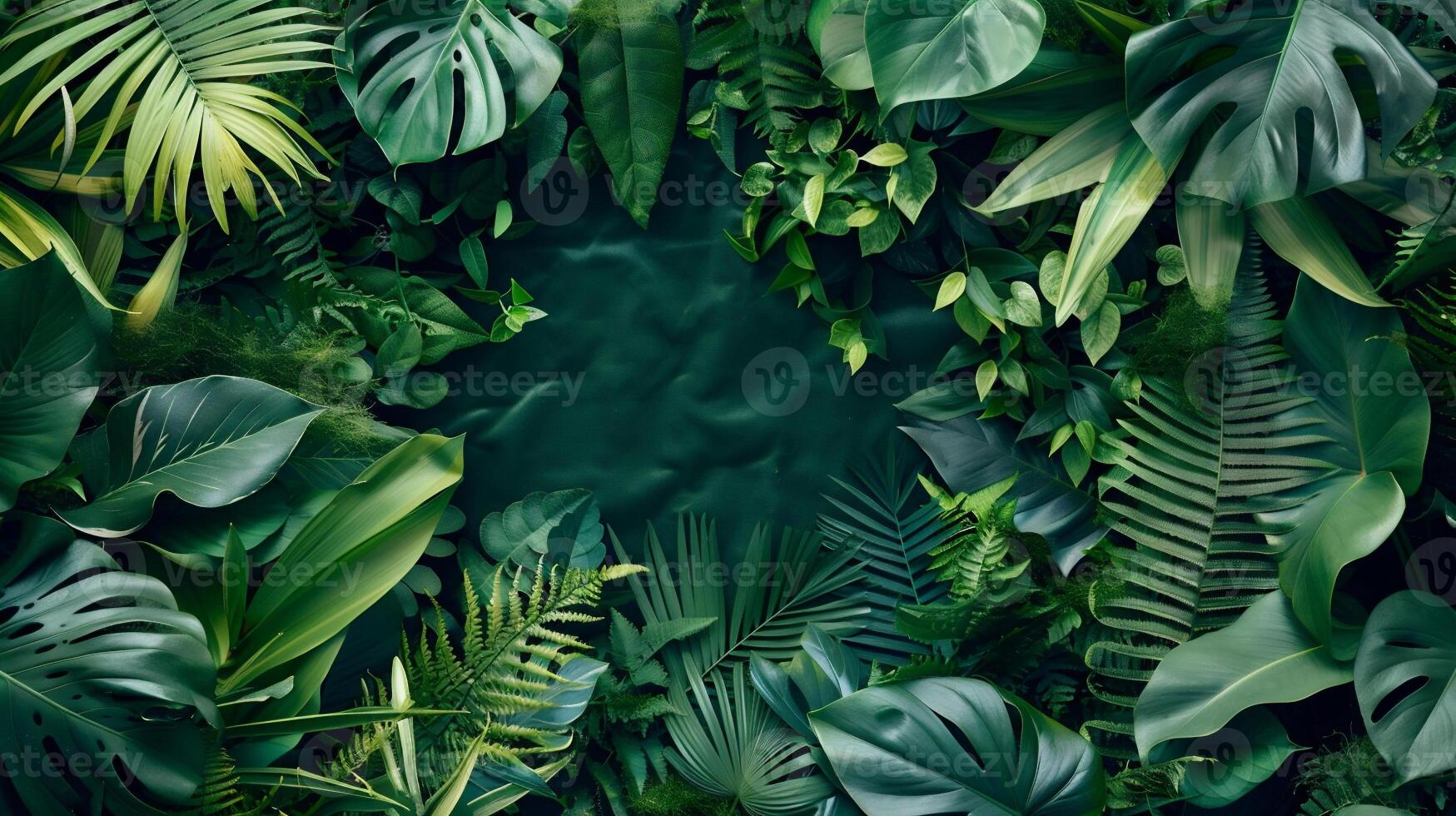 green leaf texture background. photo