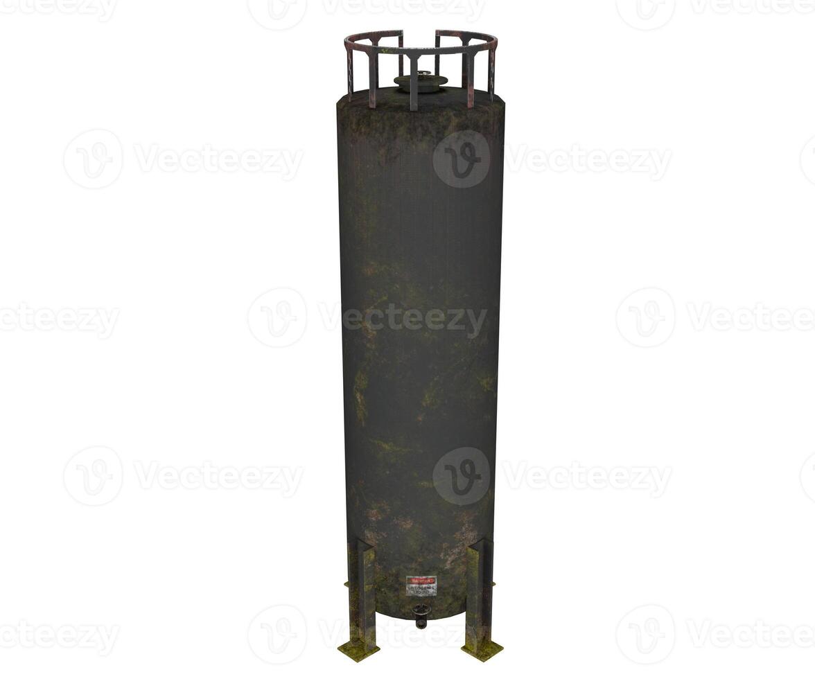 3d rendering vertical storage tank photo