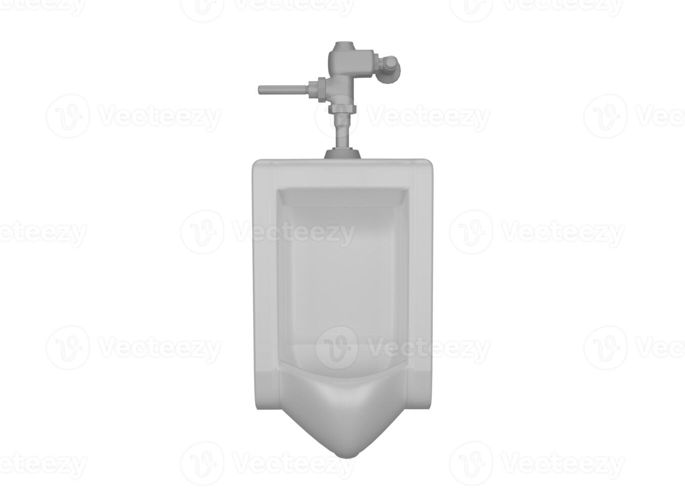 3d rendering men's bathroom urinal photo