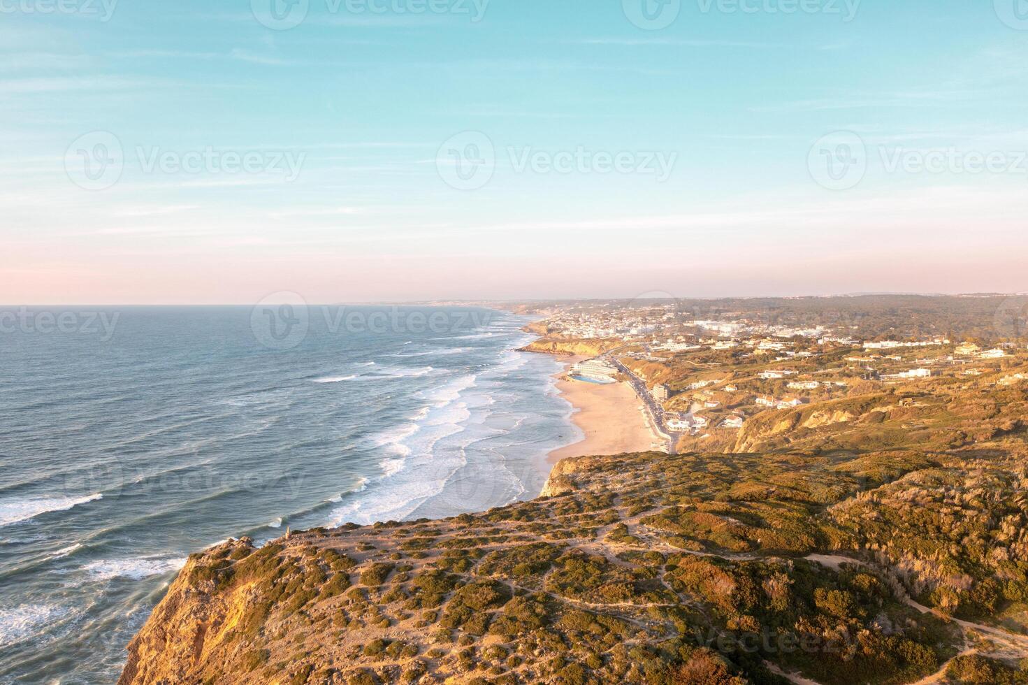 Beach Praia Grande, Portugal photo