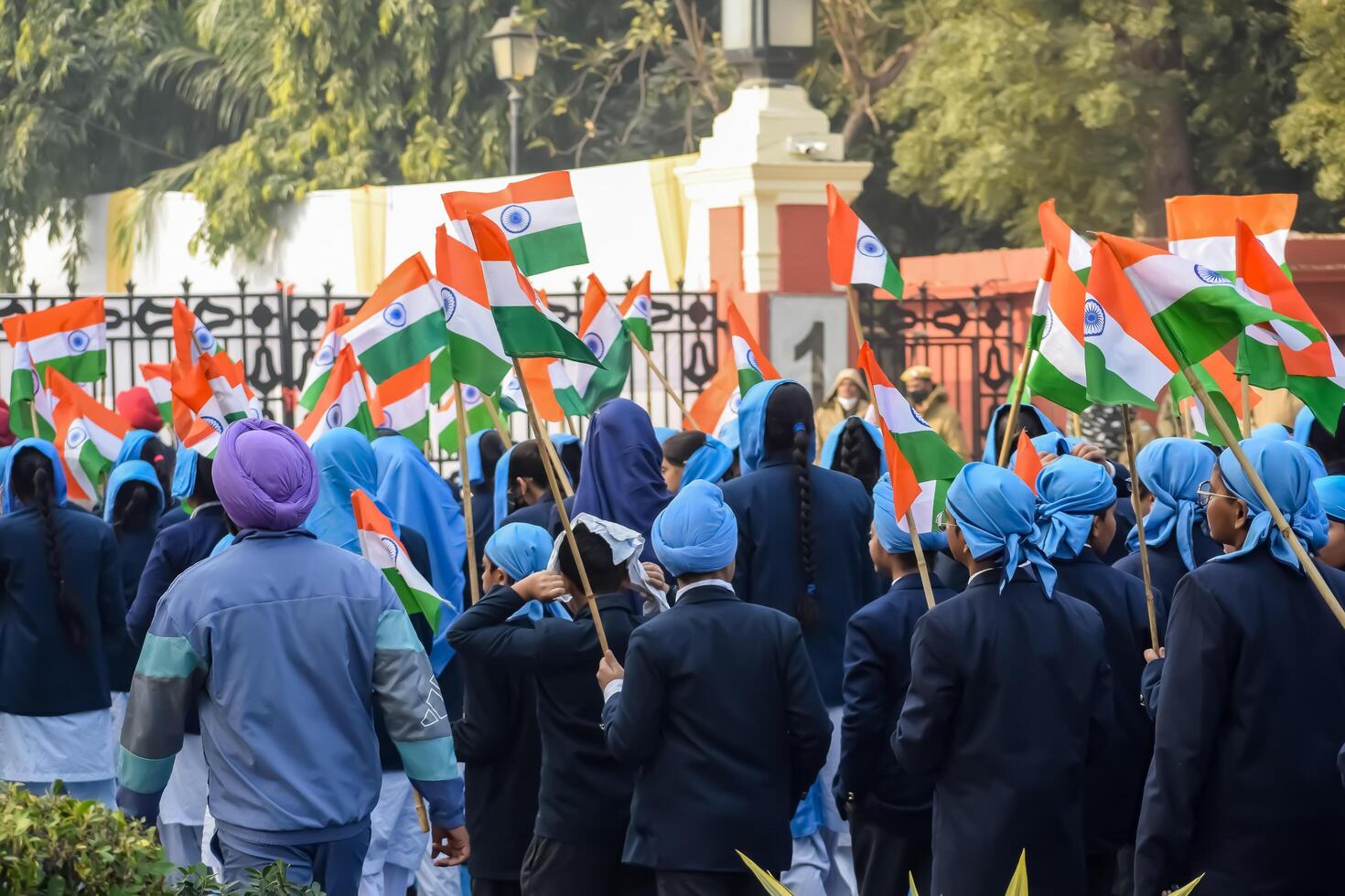 Delhi, India - December 26 2023 - Veer Bal Diwas commemorates the martyrdom of the four sons of tenth and last Sikh Guru Gobind Singh, In Jan 2021 PM Modi announced Dec 26 observed as Veer Bal Diwas photo