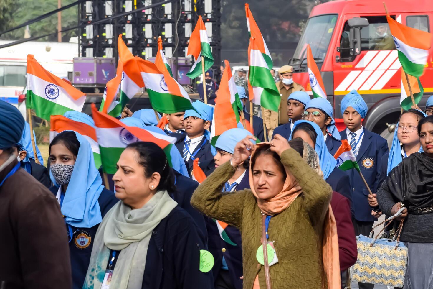 Delhi, India - December 26 2023 - Veer Bal Diwas commemorates the martyrdom of the four sons of tenth and last Sikh Guru Gobind Singh, In Jan 2021 PM Modi announced Dec 26 observed as Veer Bal Diwas photo