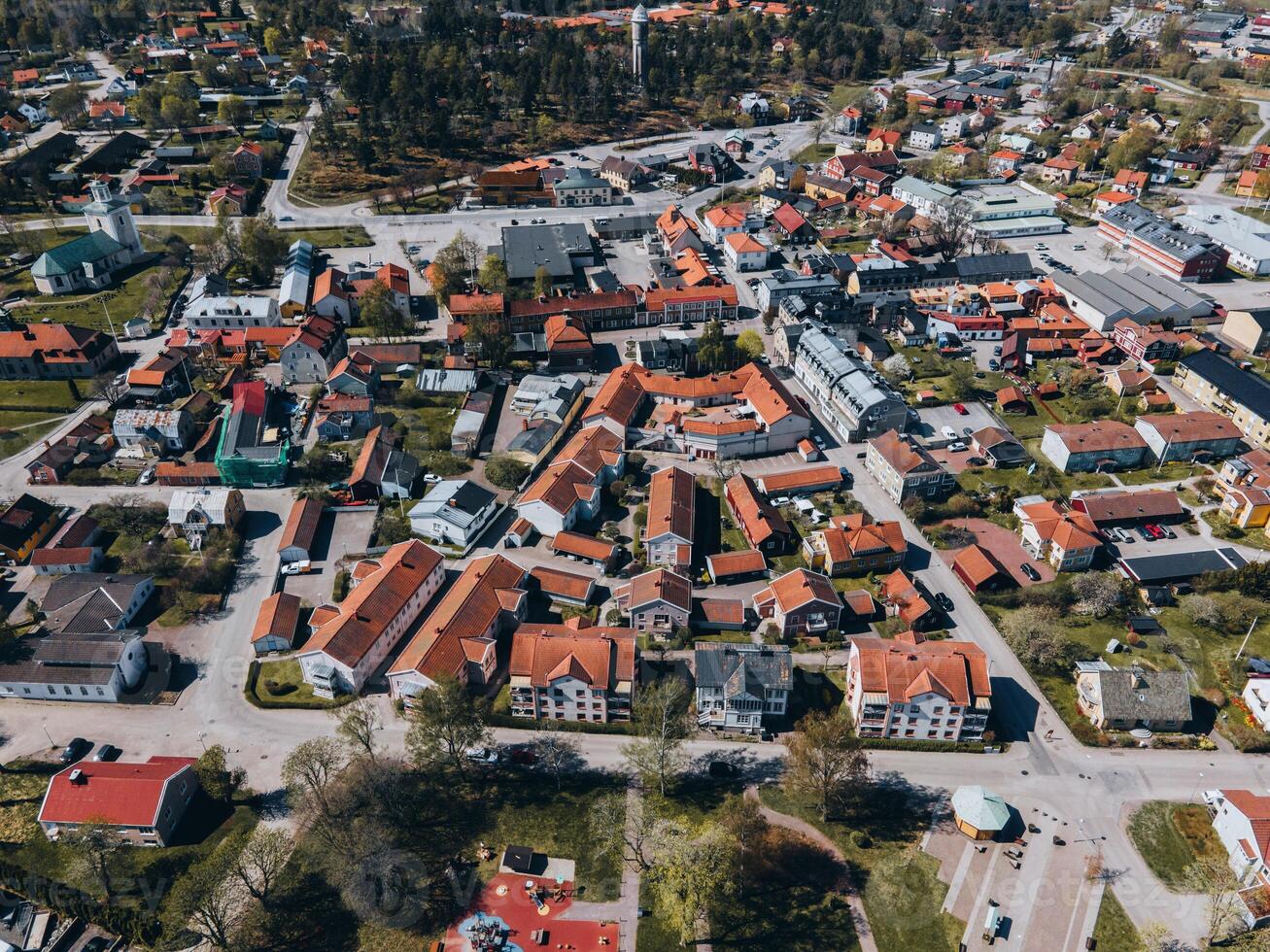 Views of Osthammar, Sweden by Drone photo