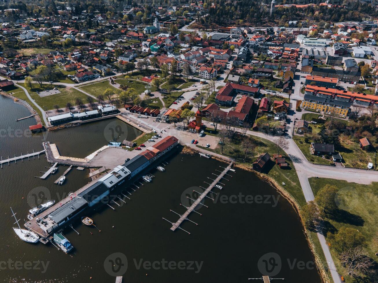 Views of Osthammar, Sweden by Drone photo