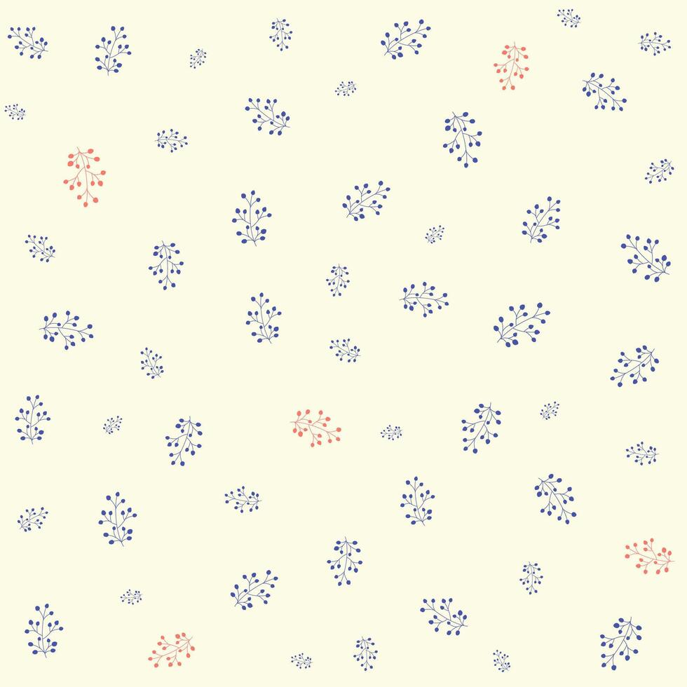 Seamless pattern with herbs branches for culinary. Graphic hand drawn scented plant. vector