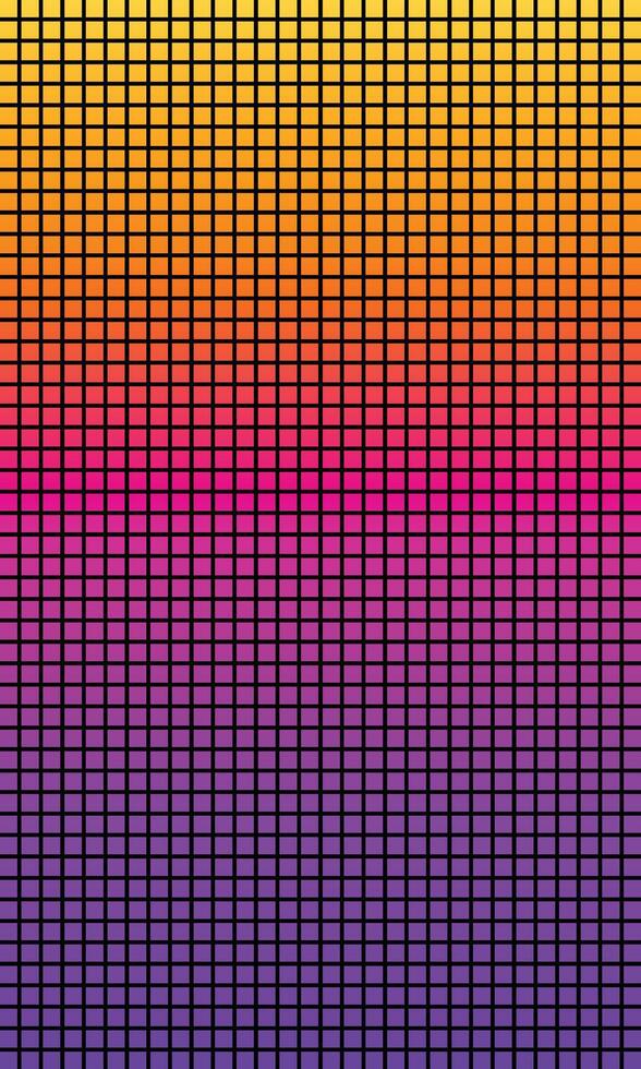 Checkered pattern gradient wallpaper vector