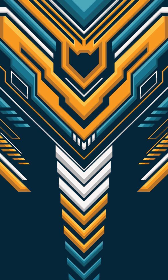 Racing style geometric abstract background. Sublimation printing jersey fabric template vector