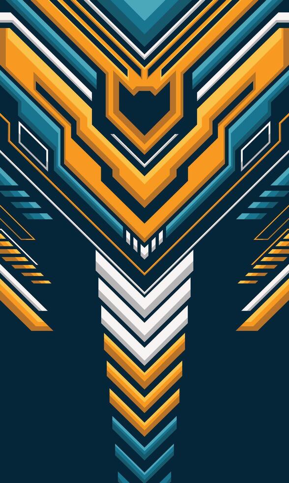 Racing style geometric abstract background. Sublimation printing jersey fabric template vector