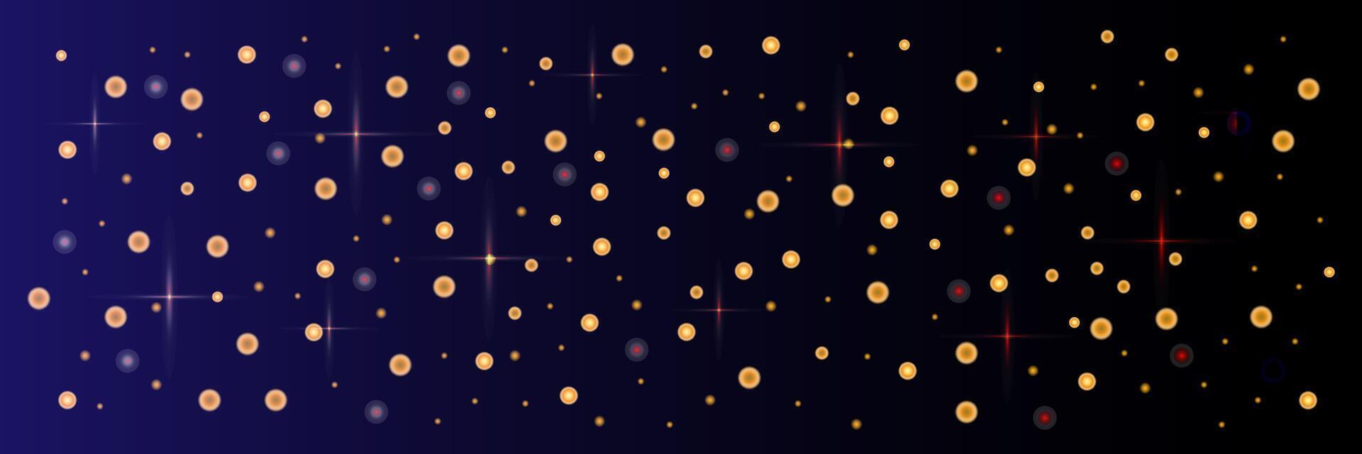 a background with stars and lights vector