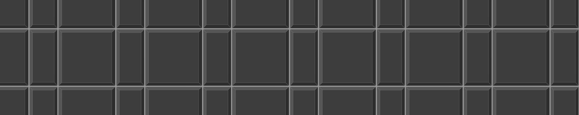 Black alternating tile mosaic surface. Stone or ceramic brick wall background. Kitchen backsplash texture. Bathroom or toilet floor decoration. Sidewalk layout vector
