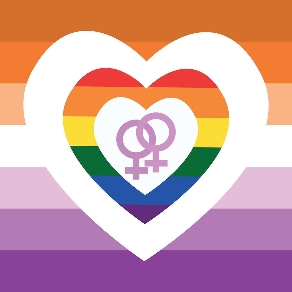 póster lgbt bandera corazón con símbolo de hombre género. antecedentes es gay hombre bandera. concepto mes orgullo, amor vector