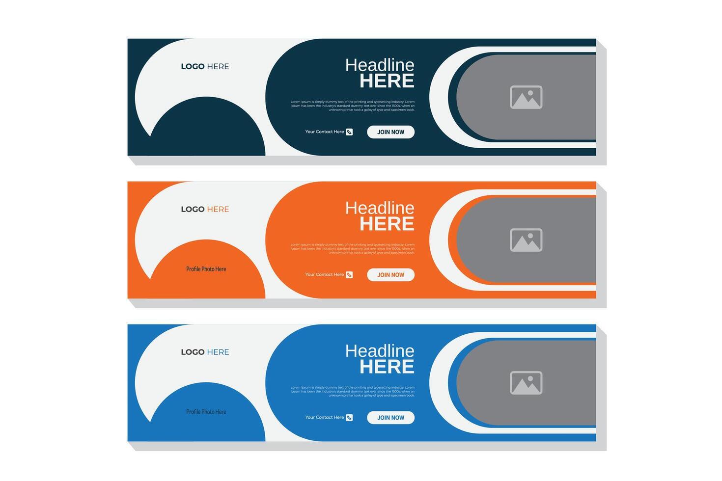 For your header, cover, and social media profile, a geometric banner ...