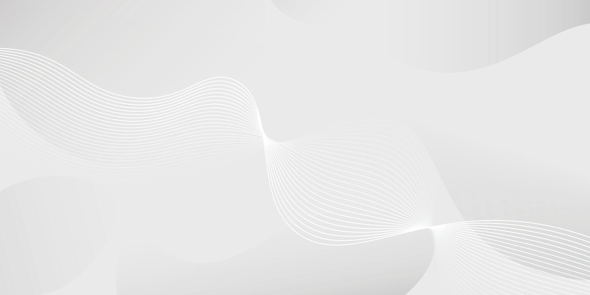 Abstract background with dynamic wavy lines, Digital future technology concept background vector