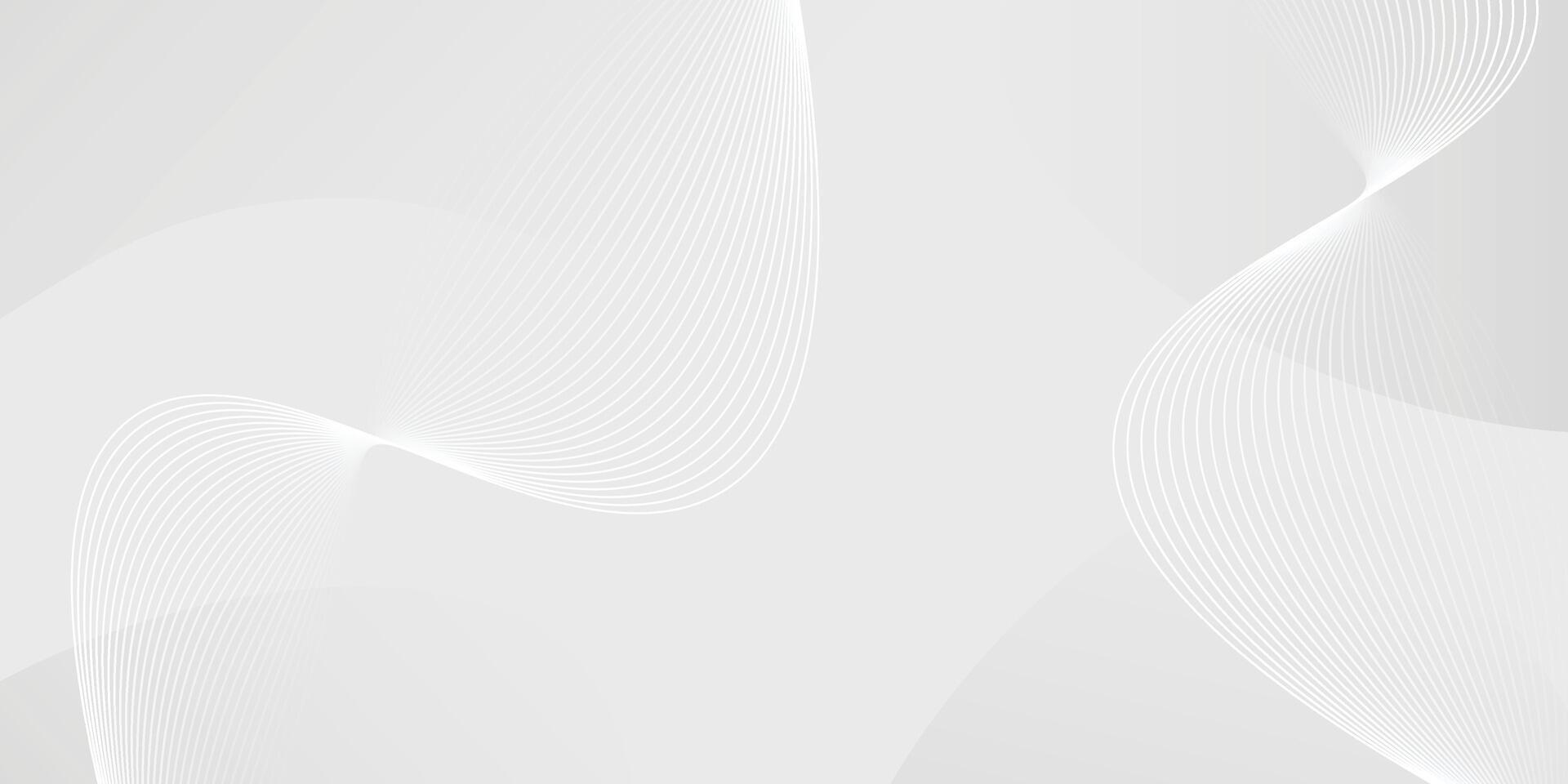 Abstract background with dynamic wavy lines, Digital future technology concept background vector