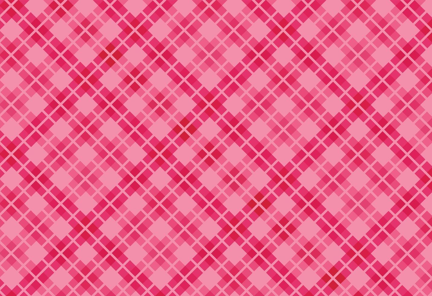 sin costura a cuadros modelo. sin costura a cuadros modelo. grueso Clásico rosado tartán tela textura. resumen geométrico antecedentes. Manteles para picnic textura. vector