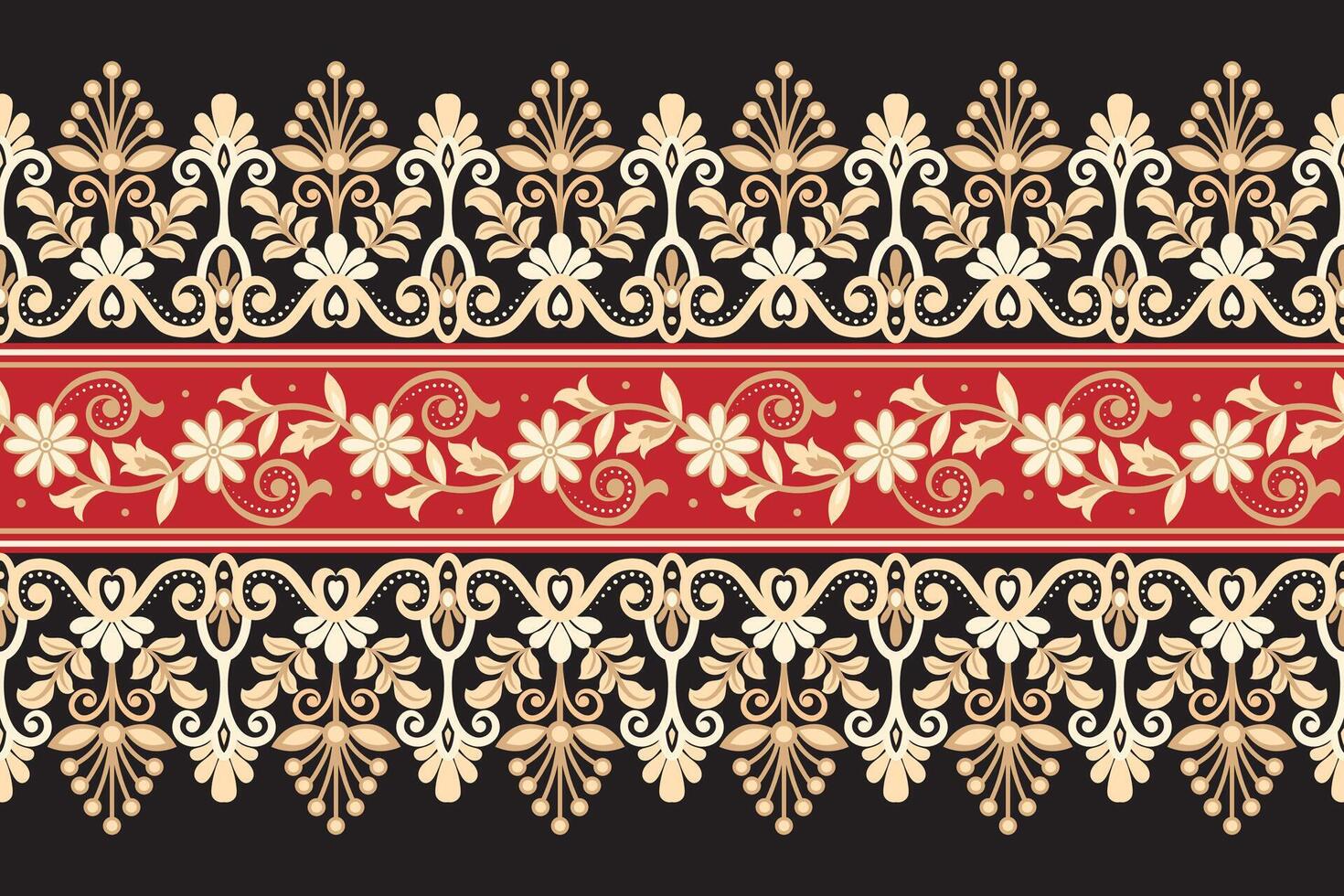 damasco modelo antecedentes geométrico étnico oriental ikat sin costura modelo tradicional diseño para fondo, alfombra, fondo de pantalla, ropa, envase, batik, tela, ilustración bordado. vector