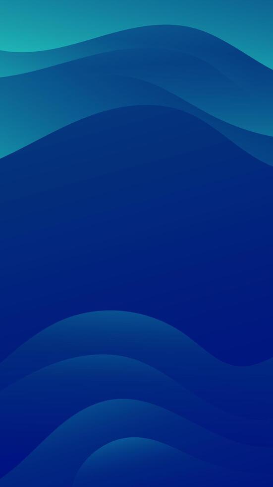 Modern vertical abstract gradient wave background with vibrant green and blue gradient waves. Perfect for website backgrounds, flyers, posters, and social media posts vector