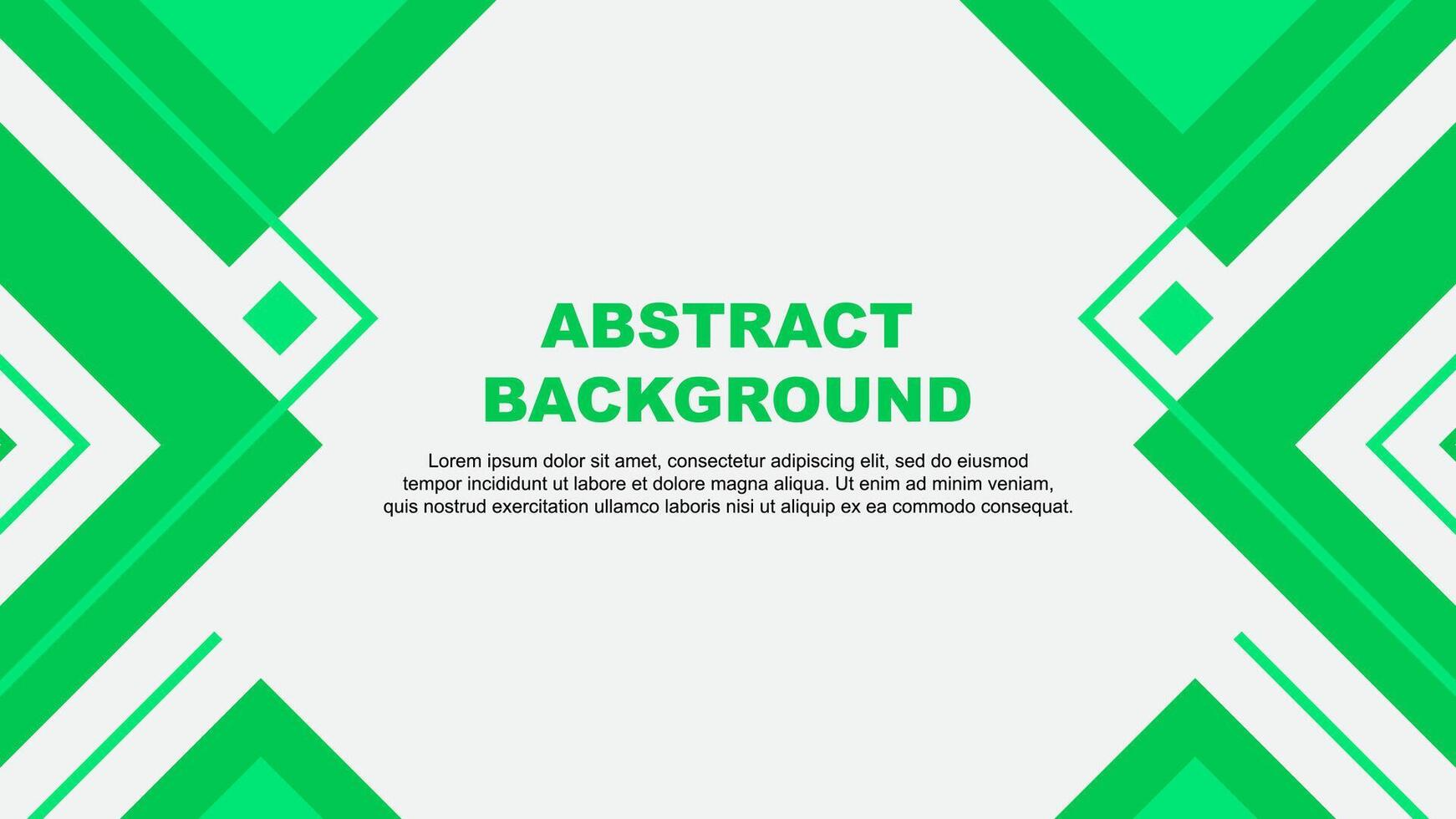 Abstract Background Design Template. Abstract Banner Wallpaper Illustration. Green Illustration vector