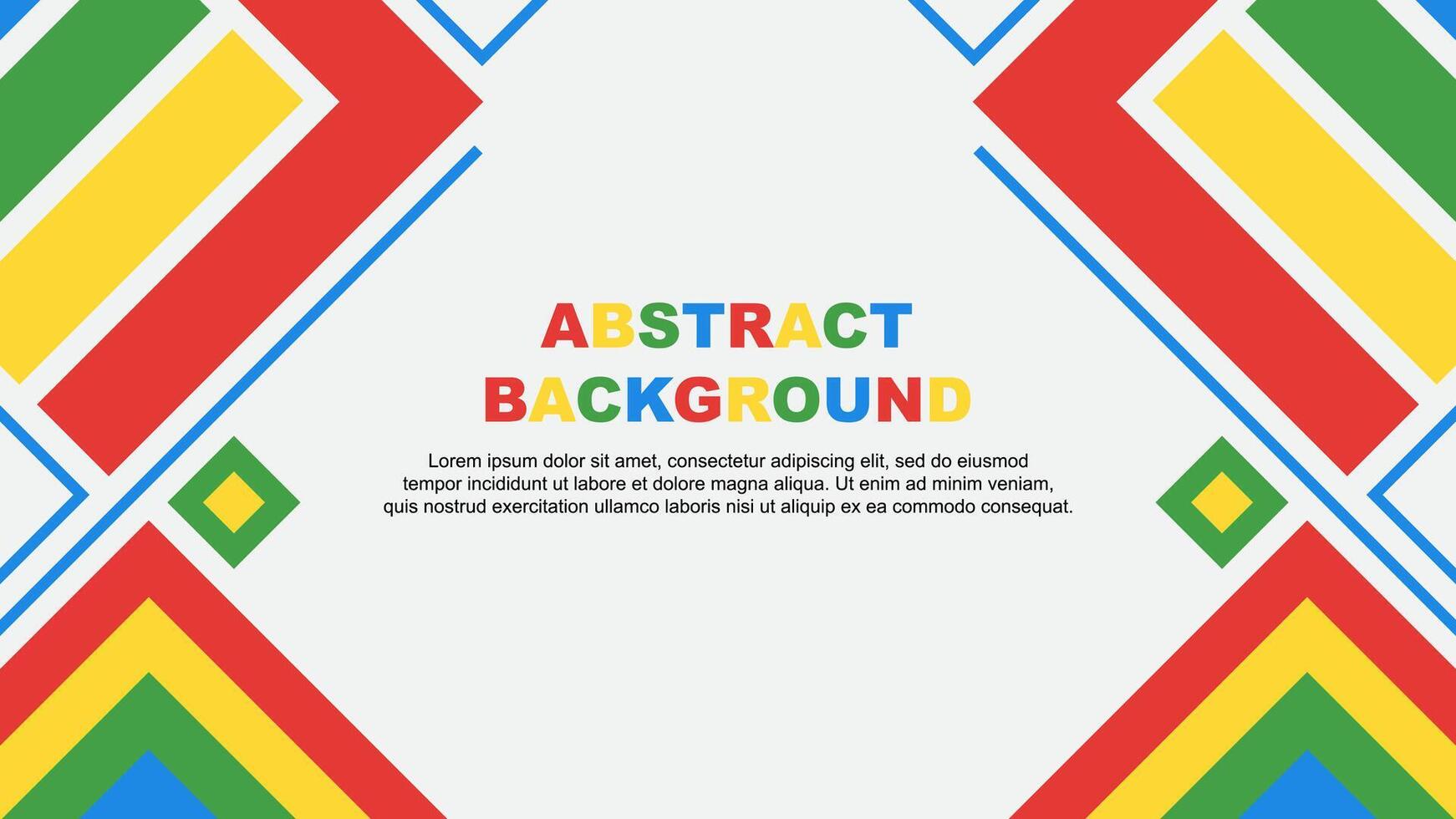 Abstract Colorful Background Design Template. Abstract Banner Wallpaper Illustration. Colorful Rainbow Flag vector