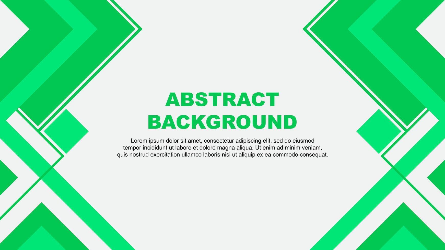 Abstract Background Design Template. Abstract Banner Wallpaper Illustration. Green Banner vector