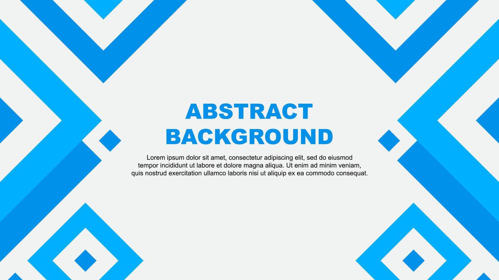 Abstract Background Design Template. Abstract Banner Wallpaper Illustration. Cyan Template vector