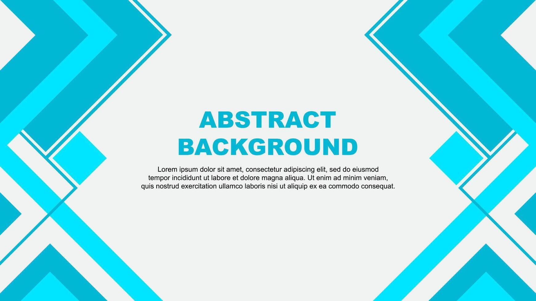 Abstract Background Design Template. Abstract Banner Wallpaper Illustration. Teal Banner vector