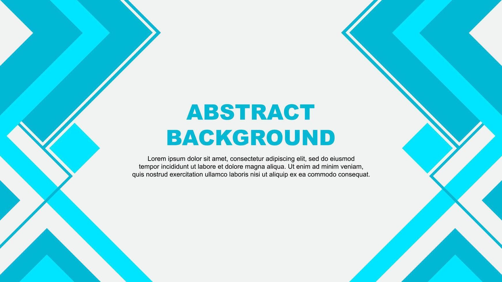 Abstract Background Design Template. Abstract Banner Wallpaper Illustration. Teal Banner vector