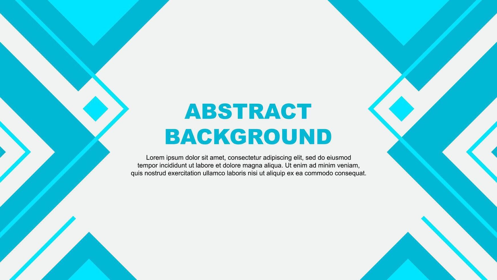 Abstract Background Design Template. Abstract Banner Wallpaper Illustration. Teal Illustration vector