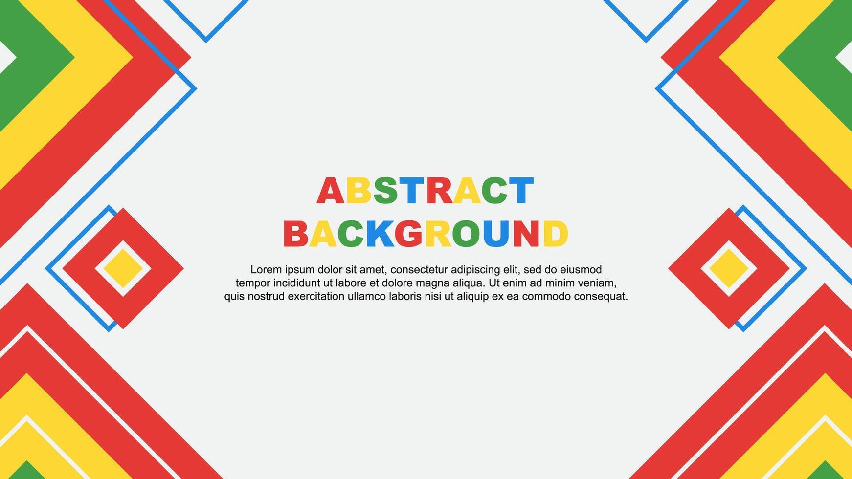 Abstract Colorful Background Design Template. Abstract Banner Wallpaper Illustration. Colorful Rainbow Background vector