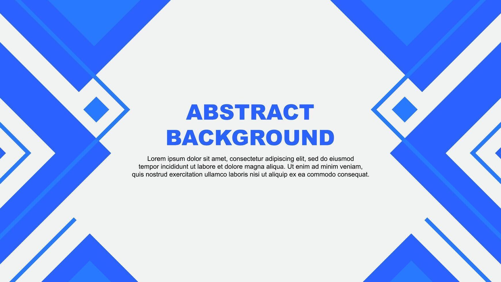 Abstract Background Design Template. Abstract Banner Wallpaper Illustration. Blue Illustration vector