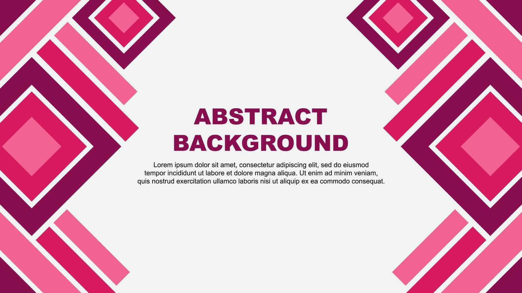 Abstract Pink Background Design Template. Abstract Banner Wallpaper Illustration. Abstract Pink vector