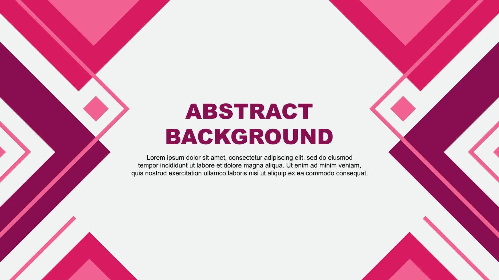 Abstract Pink Background Design Template. Abstract Banner Wallpaper Illustration. Abstract Pink Illustration vector